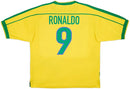 [PRONTA ENTREGA] Camisa Retrõ Brasil Ronaldo Fenõmeno 1998