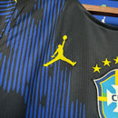 [PRONTA ENTREGA] Camisa Brasil Away 2026 Azul e Preta - Torcedor