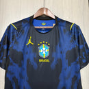 [PRONTA ENTREGA] Camisa Brasil Away 2026 Azul e Preta - Torcedor