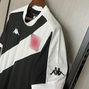 Camisa Vasco I 24/25 Kappa Masculina - Preto+Branco