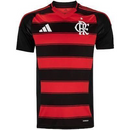 [PRONTA ENTREGA]  Camisa Flamengo I 2025 - Vermelha + Preta