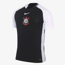 [PRONTA ENTREGA]  Camisa Nike Corinthians II 2025 - Preta e Branca - Masculina torcedor